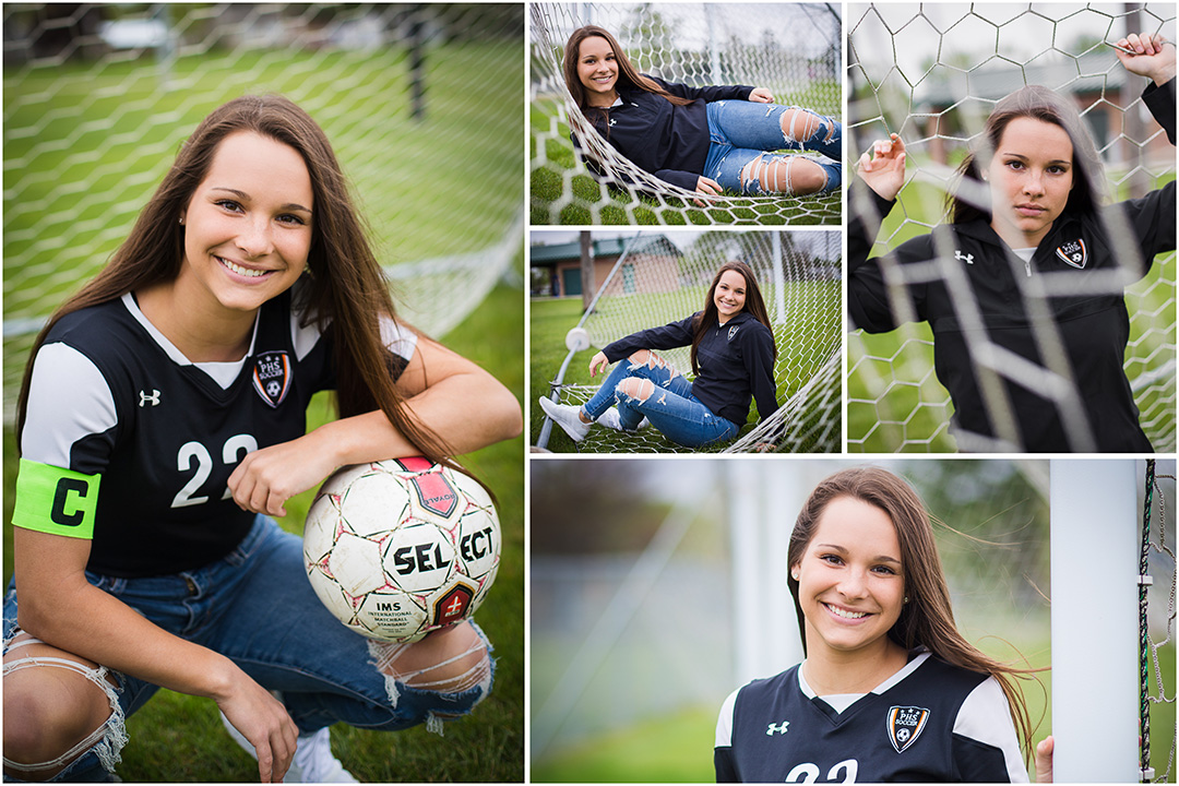 Portage Wisconsin Senior Photographer Soccer