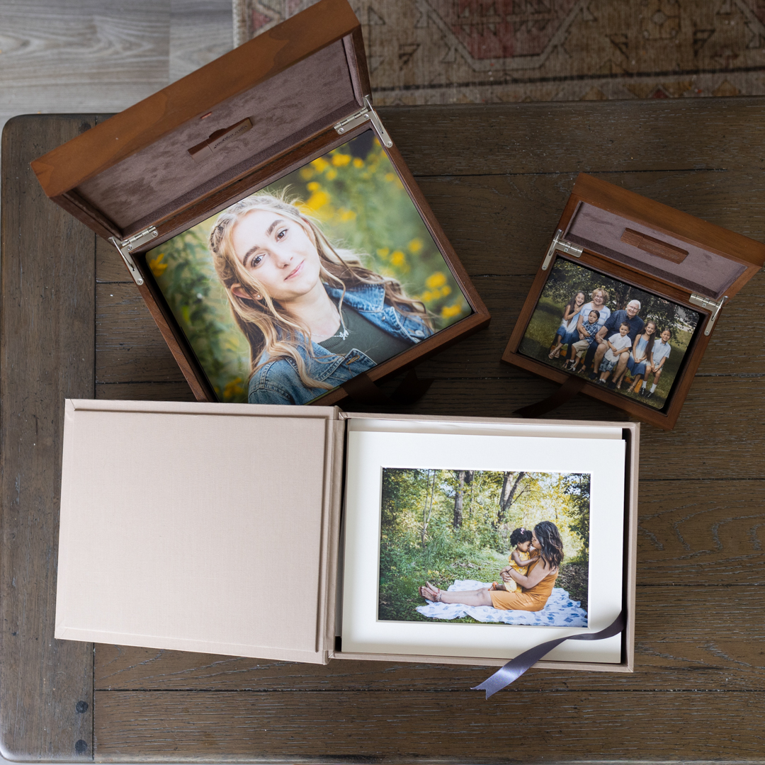 Green Lake Photographer Keepsake Image Box