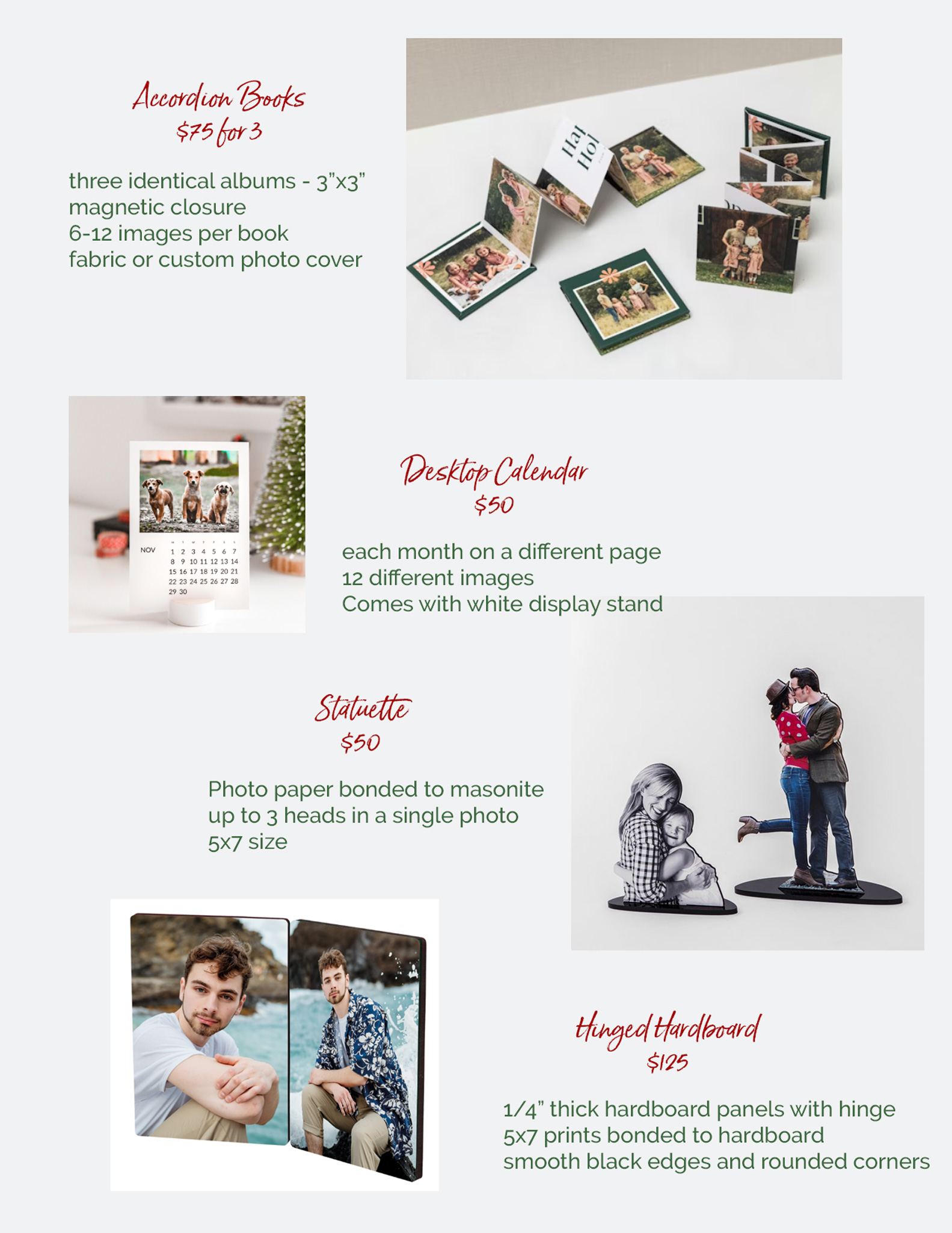 holiday photo gifts