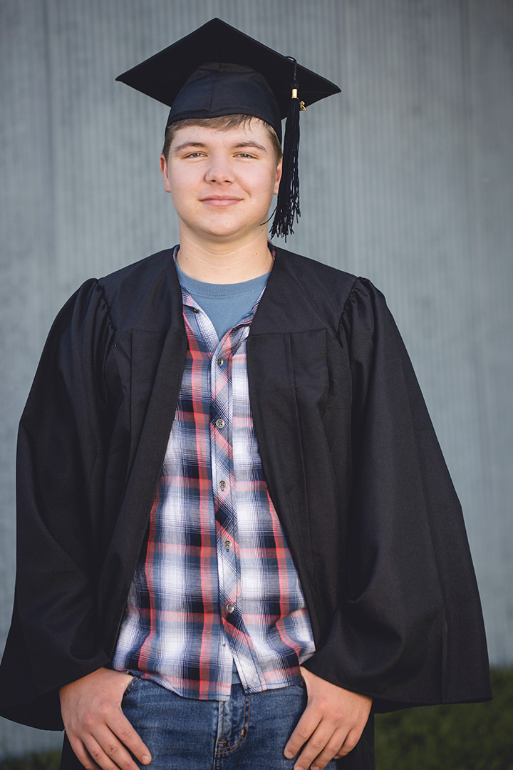 Oshkosh Photographer Cap and Gown Berlin Wisconsin